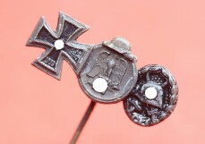 3-fach Miniatur Wehrmacht Russland K&auml;mpfer