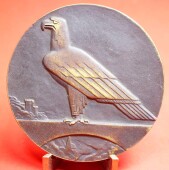 massive Bronzeplakette - Ehrenpreis des...
