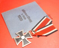 Eisernes Kreuz 2.Klasse 1939 mit Verleihungst&uuml;te...
