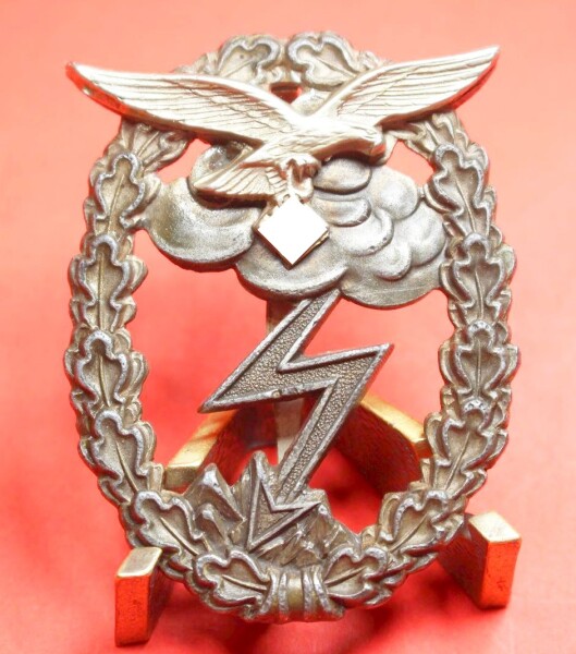 Erdkampfabzeichen der Luftwaffe (Juncker  (Version mit breiter Nadel) - SELTEN