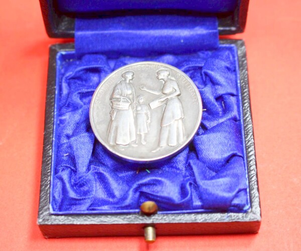 Medaille / Orden "Für Treue Mitarbeit in der Zeit des Grossen Krieges" Stuttgart  im Etui