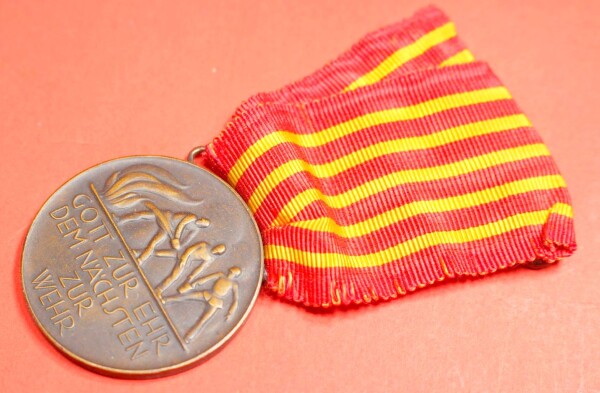 Ehrenzeichen für Mitglieder der freiwilligen Feuerwehr für 40 Jahre 1920 Freistaat Baden
