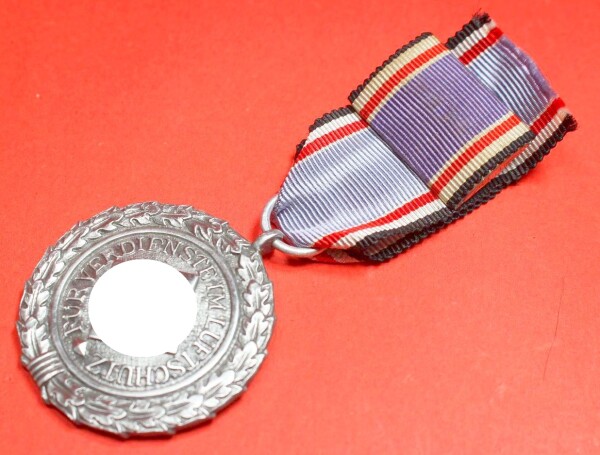 Luftschutz Ehrenzeichen 2.Stufe 1938 (schwere Buntmetallversion)  mit Bandspange