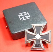 Eisernes Kreuz 1.Klasse 1939 (KQ 65)  im gr&uuml;nen Etui...
