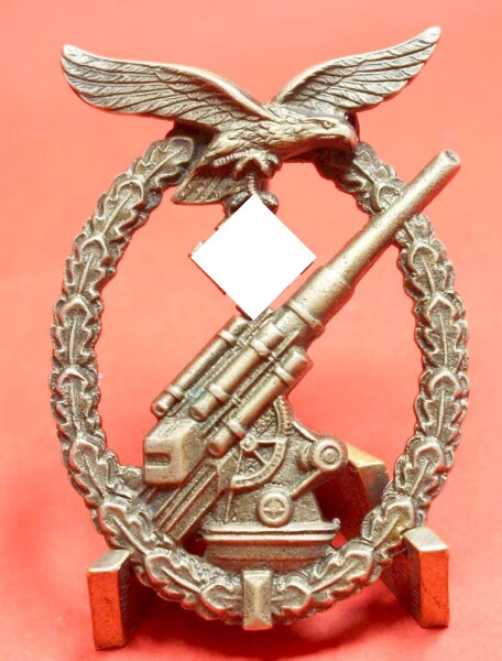 Flakkampfabzeichen der Luftwaffe - 1.type - SEHR SELTEN