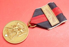 Medaille 1.Oktober Sudetenland mit Prager Burg - MINT...