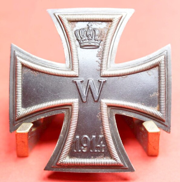 Eisernes Kreuz 1.Klasse 1914 -Variante-  (silber800) (Hersteller S) - SEHR SELTEN