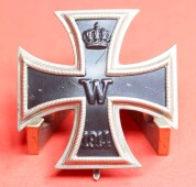 Eisernes Kreuz 1.Klasse 1914 (Meybauer Wappenpunze) - selten