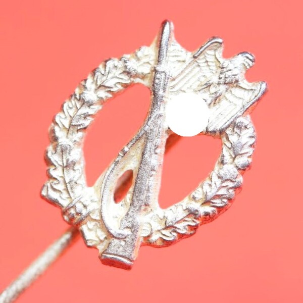 Miniatur Infanteriesturmabzeichen in Silber 