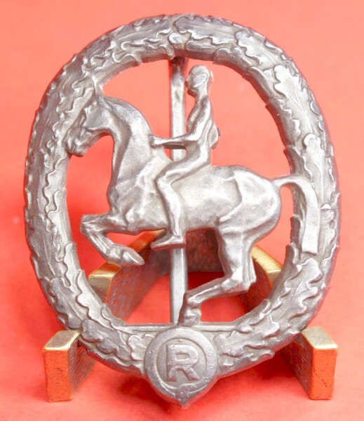 Deutsches Reiterabzeichen in Silber 2.Klasse - SELTEN