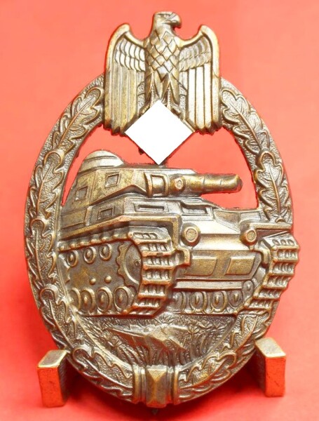 Panzerkampfabzeichen in Bronze Cupal - MINT CONDITION - SEHR SELTEN !