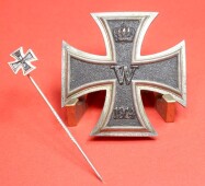 Eisernes Kreuz 1.Klasse 1914 plus Miniatur
