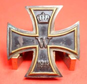 Eisernes Kreuz 1.Klasse 1914 an Doppelschraube
