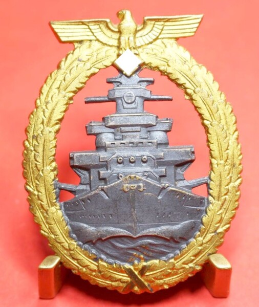 frühes Flottenkriegsabzeichen der Kriegsmarine - MINT CONDITION