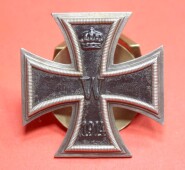 Eisernes Kreuz 1.Klasse 1914 an Schraubscheibe (800 Silber)