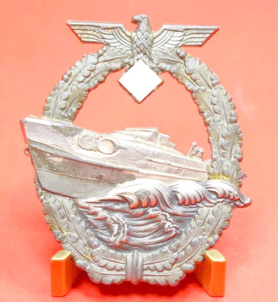 Kriegsmarine Schnellbootkriegsabzeichen 2.Form