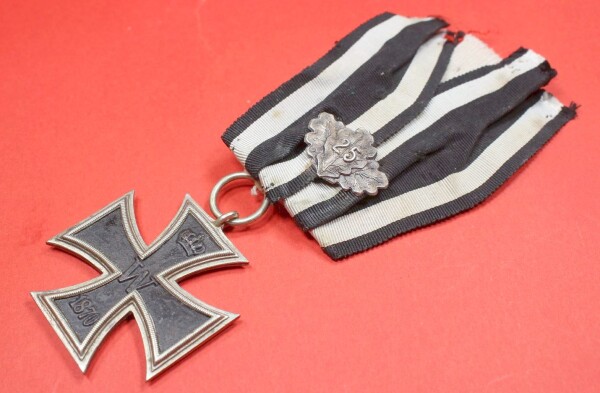 Eisernes Kreuz 2.Klasse 1870 mit Eichenlaub 25 Jahre