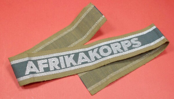 Ärmelband "Afrikakorps" Heer Wehrmacht - MINT CONDITION