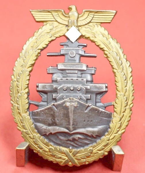 frühes Flottenkriegsabzeichen der Kriegsmarine - TOP CONDITION