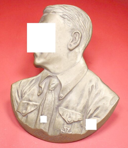 Wandrelief Adolf Hitler Partei NSDAP Führerbild