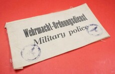 Armbinde Feldgendarmerie Wehrmacht-Ordnungsdienst...
