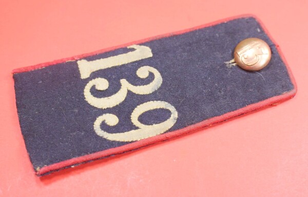 Schulterklappe Kgl. Sächs. 11. Infanterie-Regiment Nr. 139 Döbeln