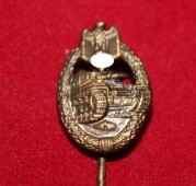 Panzerkampfabzeichen Bronze Miniatur 