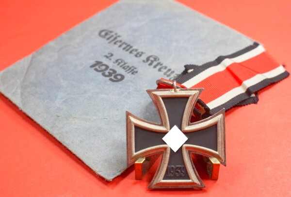 Eisernes Kreuz 2.Klasse 1939 mit Verleihungstüte - TOP SET