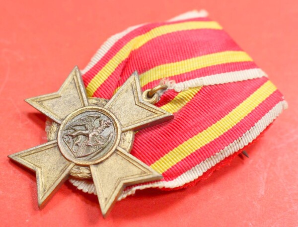 Großherzoglich Badisches Kriegsverdienstkreuz 1916 Baden an Einzelspange