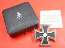 Eisernes Kreuz 1.Klasse 1939 an Schraubscheibe  im...