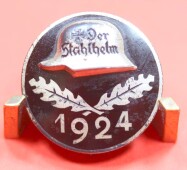 Stahlhelmbund Nummer 64 - Diensteintrittsabzeichen 1924 -...