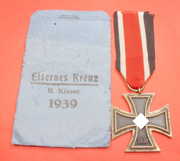 Eisernes Kreuz 2.Klasse 1939 (7) mit Verleihungstüte