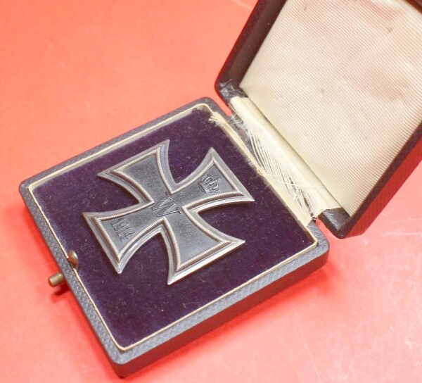 Eisernes Kreuz 1.Klasse 1914 (Fr) im Etui