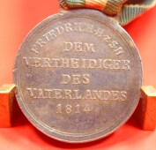 Kriegsdenkm&uuml;nze / Campagne-Medaille  &quot;Friedrich...