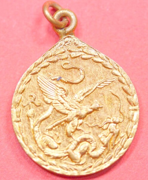 Miniatur China-Denkmünze für Kämpfer 1901.