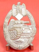 Panzerkampfabzeichen in Silber - SELTEN