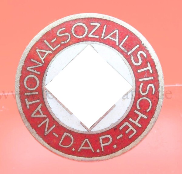 NSDAP Parteiabzeichen Mitgliedsabzeichen - Knopflochversion - SELTEN