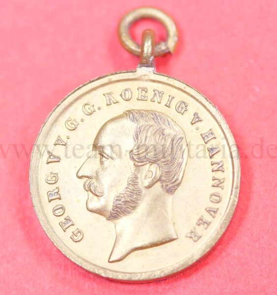 Miniatur Langensalza-Medaille 1866