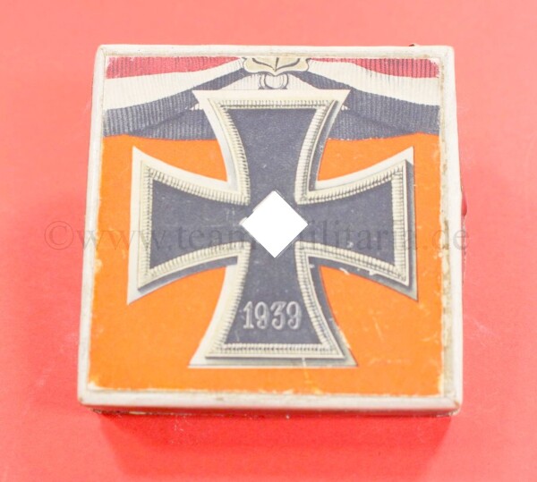 Etui / Pappschachtel Ritterkreuz des Eisernen Keuzes mit Eichenlaub