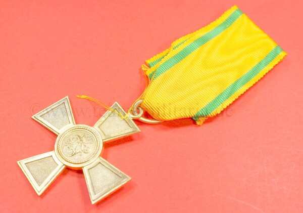 Verdienstkreuz vom Zähringer Löwen 1889 Baden am Band