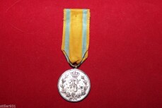 Friedrich August Medaille Silber Sachsen 