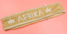 &Auml;rmelband Afrika Kamelhaarausf&uuml;hrung Afrikakorps