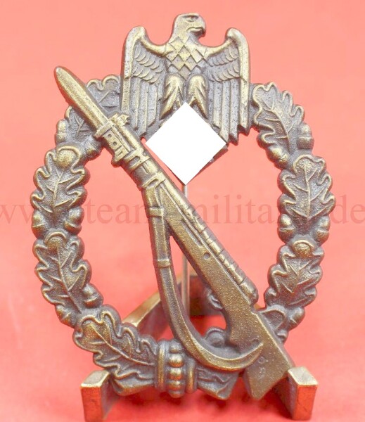 Infanteriesturmabzeichen in Bronze (JFS) - STONE MINT CONDITION