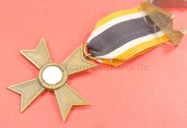 Kriegsverdienstkreuz 2.Klasse 1939 ohne Schwerter (107) am orangenen Band