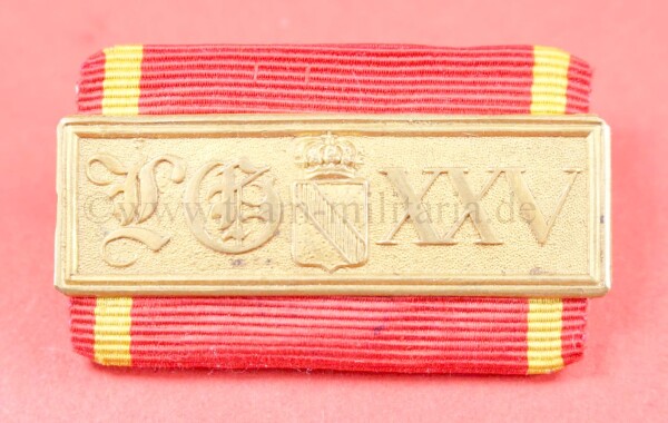 badische Dienstauszeichnung für Unteroffiziere und Soldaten 1. Klasse Schnalle 1831 Baden