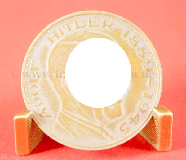 Hitlermedaille / Münze "Ein Volk ein Reich ein Führer"