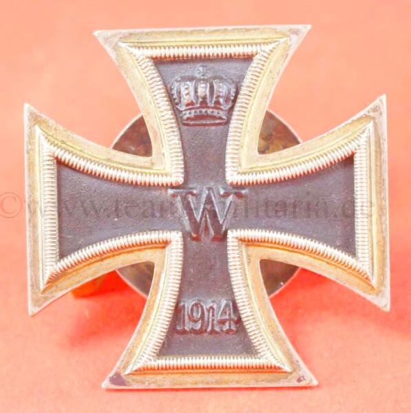 Eisernes Kreuz 1.Klasse 1914 (L54) an Schraubscheibe - SEHR SELTEN