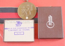 Medaille 1.Oktober Sudetenland im LDO Etui (1.Typ) -...