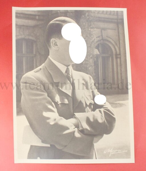 Übergröße Bild / Foto / Führer Adolf Hitler Hoffmann Postkarte (18 x 24 cm)