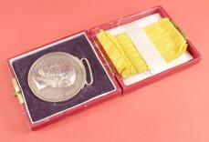 Silberne Verdienstmedaille Friedrich I. 1868 im Etui
